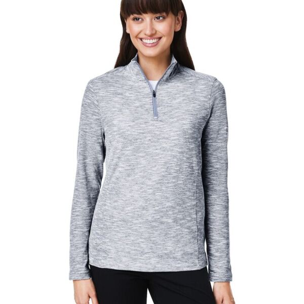 Women's Eclipse Jacquard Quarter-Zip Pullover Thumbnail
