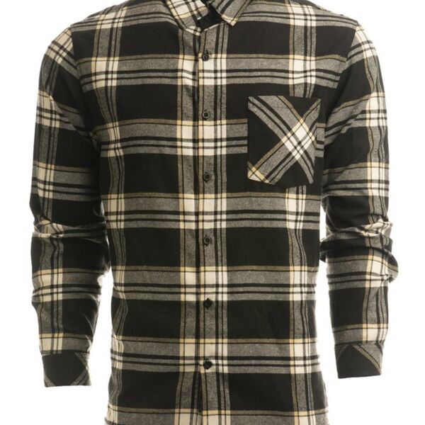 Men's Open Pocket Flannel Shirt Thumbnail