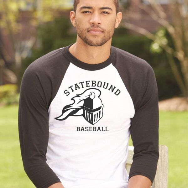 Three-Quarter Raglan Sleeve Baseball Jersey Thumbnail